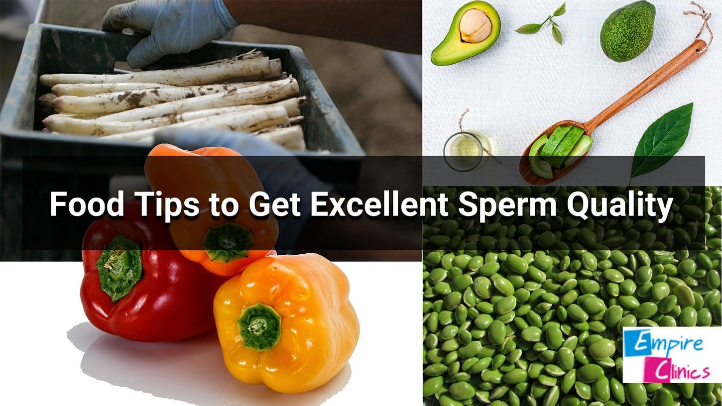 Food tips to get excellent sperm quality