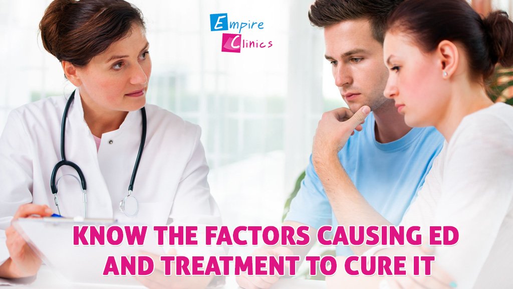 Know the factors causing ED and treatment to cure it