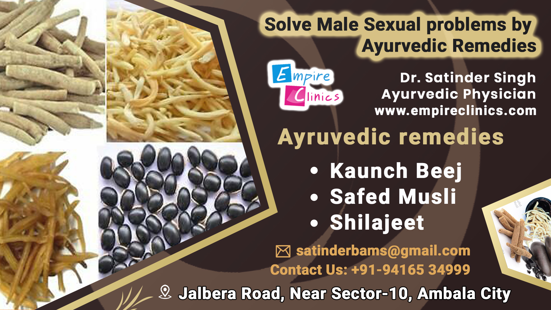Solve Male Sexual problems by Ayurvedic Remedies