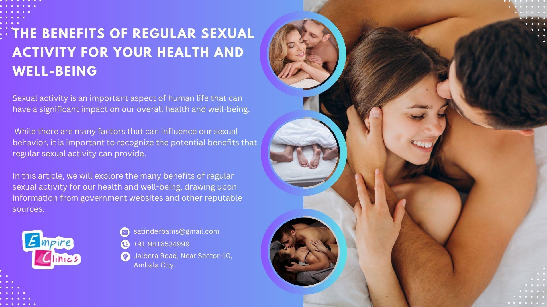 The Benefits of Regular Sexual Activity for Your Health and Well-Being
