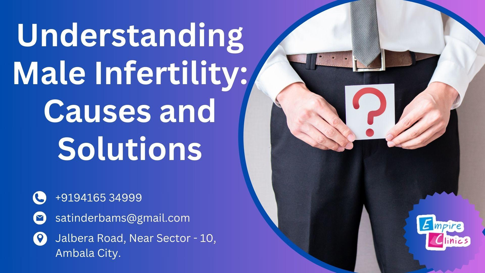 Understanding Male Infertility: Causes and Solutions